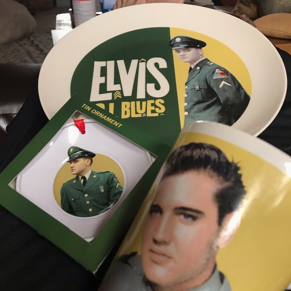 Elvis Presley G.I. Blue Gift Set